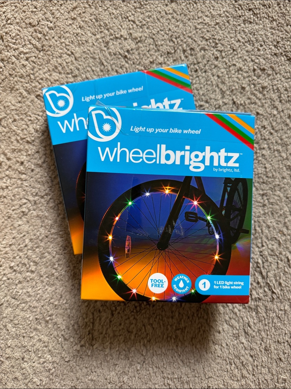 WheelBrightz Multicolor LED Bike Wheel Lights